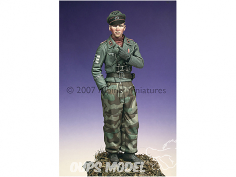 Alpine figurine 16001 Officier Panzer "Groþdeutschland" 1/16