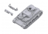 Border model maquette militaire BT-003 Pz.Kpfw.IV Ausf.F1 Vorpanzer &amp; Schürzen 3en1 1/35