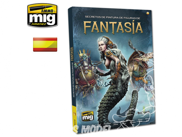 MIG magazine 6126 Secrets de peinture des figurines fantastiques en langue Castellane