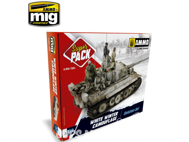 MIG Solution Set 7803 Camouflage blanc hiver