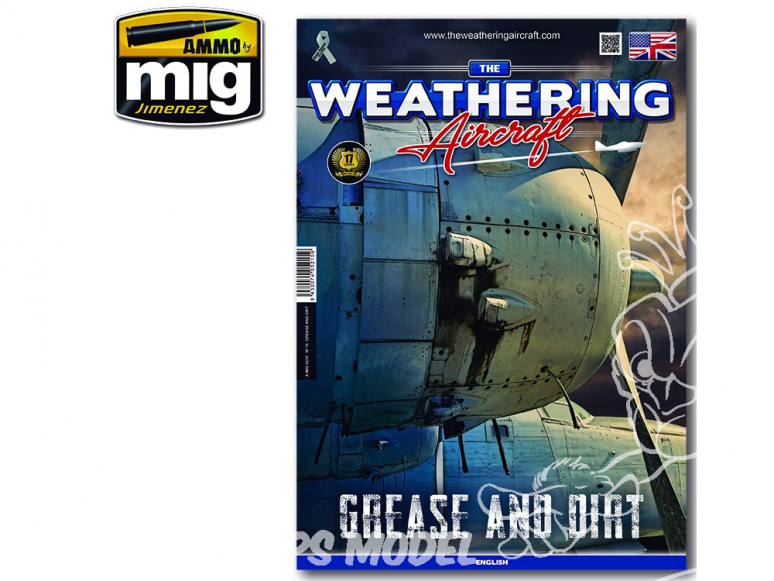MIG Weathering Aircraft 5215 Numero 15 Grease and dirt en Anglais