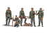 TAMIYA maquette militaire 35371 ENSEMBLE D&#039;INFANTERIE ALLEMANDE MILLIEU WWII 1/35
