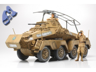 TAMIYA maquette militaire 35297 Sd.Kfz.232 Africa Corps 1/35