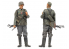 TAMIYA maquette militaire 35371 ENSEMBLE D&#039;INFANTERIE ALLEMANDE MILLIEU WWII 1/35