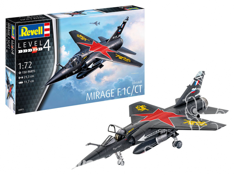 Revell maquette avion 04971 Dassault Mirage F-1 C / CT 1/72