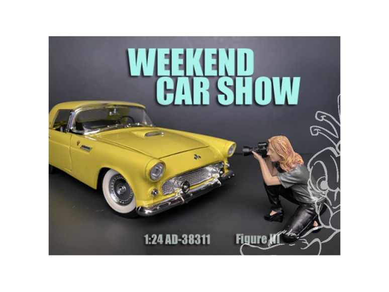 American Diorama figurine AD-38311 Weekend Car Show III 1/24
