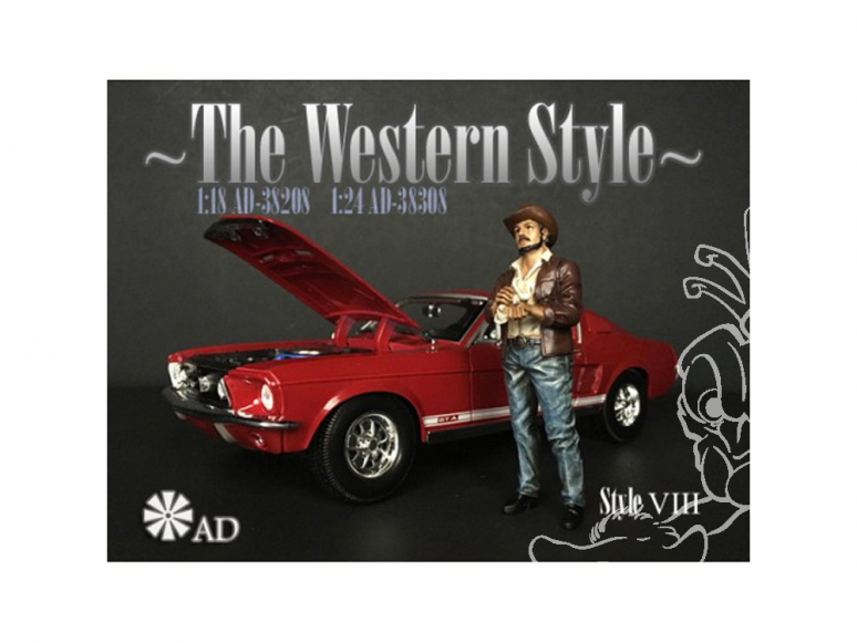 American Diorama figurine AD-38308 The Western Style VIII 1/24