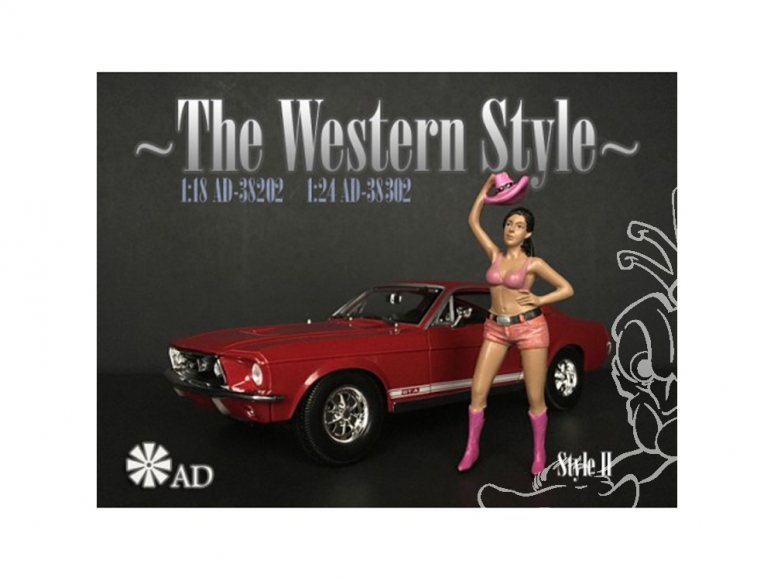 American Diorama figurine AD-38302 The Western Style II 1/24
