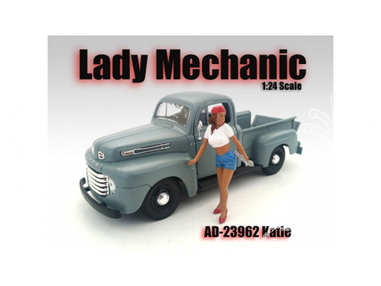 American Diorama figurine AD-23962 Mécanicienne - Katie 1/24