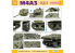 Dragon maquette militaire 75055 M4A3 105mm Howitzer Tank / M4A3(75)W (2 in 1) 1/6