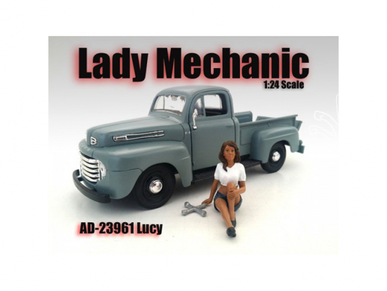 American Diorama figurine AD-23961 Mécanicienne - Lucy 1/24