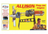 Atlantis maquette avion H1551 Moteur Allison Prop Jet 501-D13 1/10