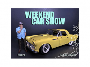 American Diorama figurine AD-38309 Weekend Car Show I 1/24