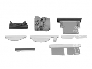 Cmk kit d'amelioration 4396 Harrier GR.7 kit moteur 1/48