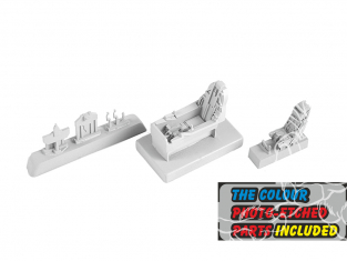 Cmk kit d'amelioration 7430 JA-37 Viggen Cockpit Set pour kit Special Hobby et Tarangus 1/72