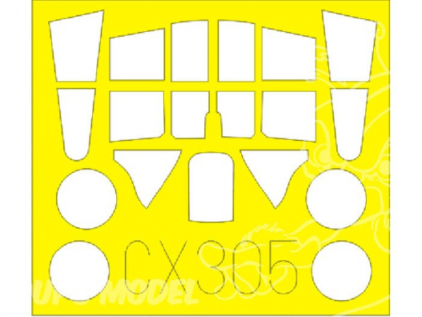Eduard Express Mask CX305 P-40B 1/72