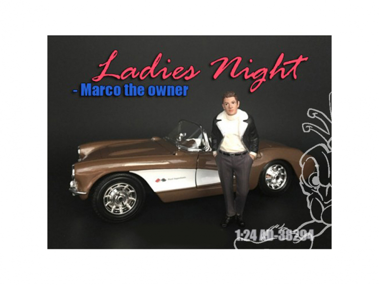 American Diorama figurine AD-38294 Filles de la nuit - Marco 1/24