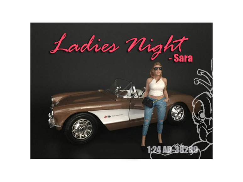 American Diorama figurine AD-38289 Filles de la nuit - Sara 1/24