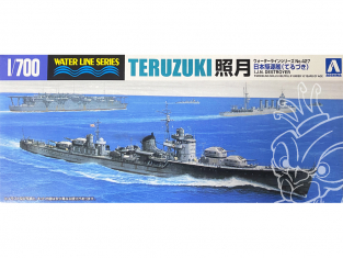 AOSHIMA maquette bateau 016763 DESTROYER MARINE IMPERIALE JAPONAISE TERUZUKI 1942 1/700