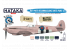 Hataka Hobby peinture acrylique Blue Line BS23 RAF Photo Reconnaissance Units paint set 6 x 17ml