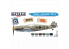 Hataka Hobby peinture acrylique Blue Line BS32 Luftwaffe Legion Condor paint set set 6 x 17ml