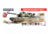 Hataka Hobby peinture acrylique Red Line AS108 Modern Australian Army AFV paint set 8 x 17ml