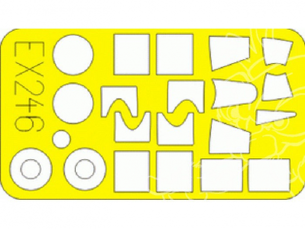 Eduard Express Mask EX246 F4F-3/4 1/48
