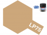 Peinture laque couleur Tamiya LP-75 CHAMOIS 10ml