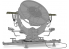 Planet Maquettes Militaire mv188 Dispositif d&#039;écoute directionnelle (RRH) allemand full resine kit 1/72