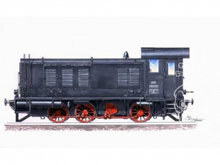 Planet Maquettes Militaire mv053 Locomotive diesel WR 360 C14 full resine kit 1/72