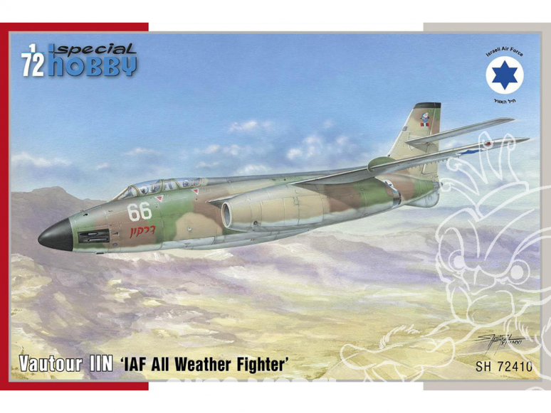 Special Hobby maquette avion 72410 Vautour IIN IAF All Weather Fighter 1/72