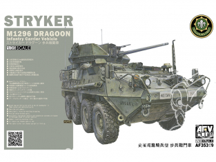 AFV maquette militaire AF35319 US Army Stryker M1296 Dragoon Cavalry Infantry Fighting Vehicle 1/35