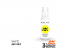 Ak interactive peinture acrylique 3G AK11001 Blanc 17ml