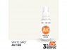 Ak interactive peinture acrylique 3G AK11003 Blanc gris 17ml