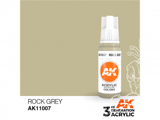 Ak interactive peinture acrylique 3G AK11007 Gris roche 17ml