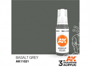 Ak interactive peinture acrylique 3G AK11021 Gris basalte 17ml