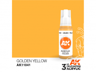 Ak interactive peinture acrylique 3G AK11041 Jaune doré 17ml