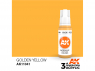 Ak interactive peinture acrylique 3G AK11041 Jaune doré 17ml