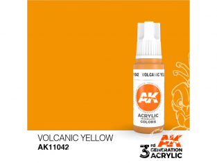 Ak interactive peinture acrylique 3G AK11042 Jaune volcanique 17ml