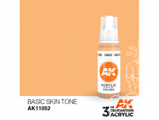 Ak interactive peinture acrylique 3G AK11052 Ton peau basique 17ml