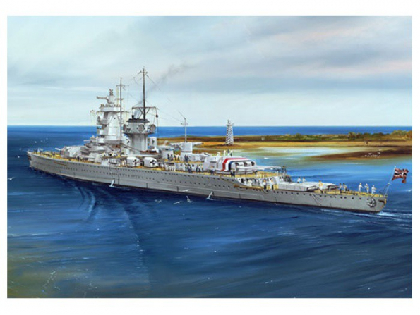 TRUMPETER maquette bateau 05773 ADMIRAL GRAF SPEE 1/700