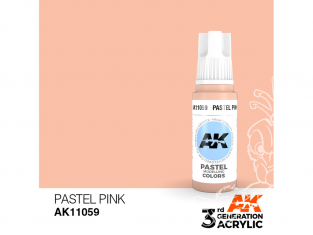 Ak interactive peinture acrylique 3G AK11059 Rose pastel 17ml