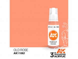Ak interactive peinture acrylique 3G AK11062 Vieux rose 17ml
