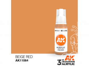 Ak interactive peinture acrylique 3G AK11064 Beige rouge 17ml