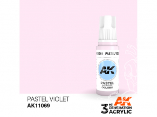 Ak interactive peinture acrylique 3G AK11069 Violet pastel 17ml