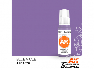 Ak interactive peinture acrylique 3G AK11070 Violet bleu 17ml