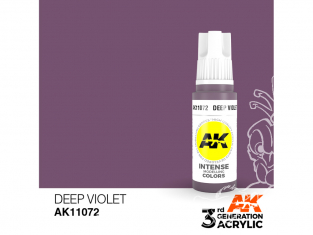 Ak interactive peinture acrylique 3G AK11072 Violet profond 17ml