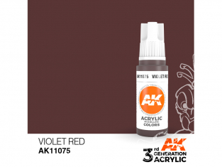 Ak interactive peinture acrylique 3G AK11075 Violet rouge 17ml