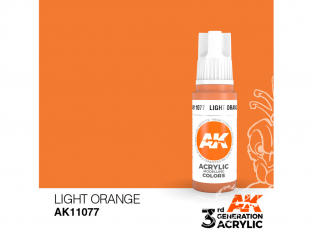 Ak interactive peinture acrylique 3G AK11077 Orange clair 17ml