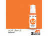 Ak interactive peinture acrylique 3G AK11077 Orange clair 17ml